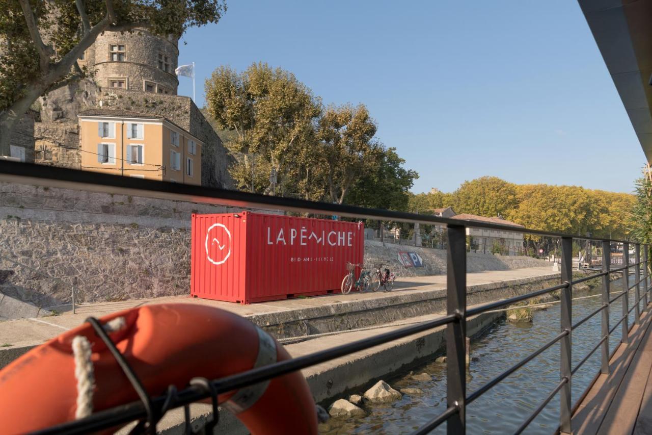 ホテル La Peniche - Bed And Bicycle - Tournon エクステリア 写真
